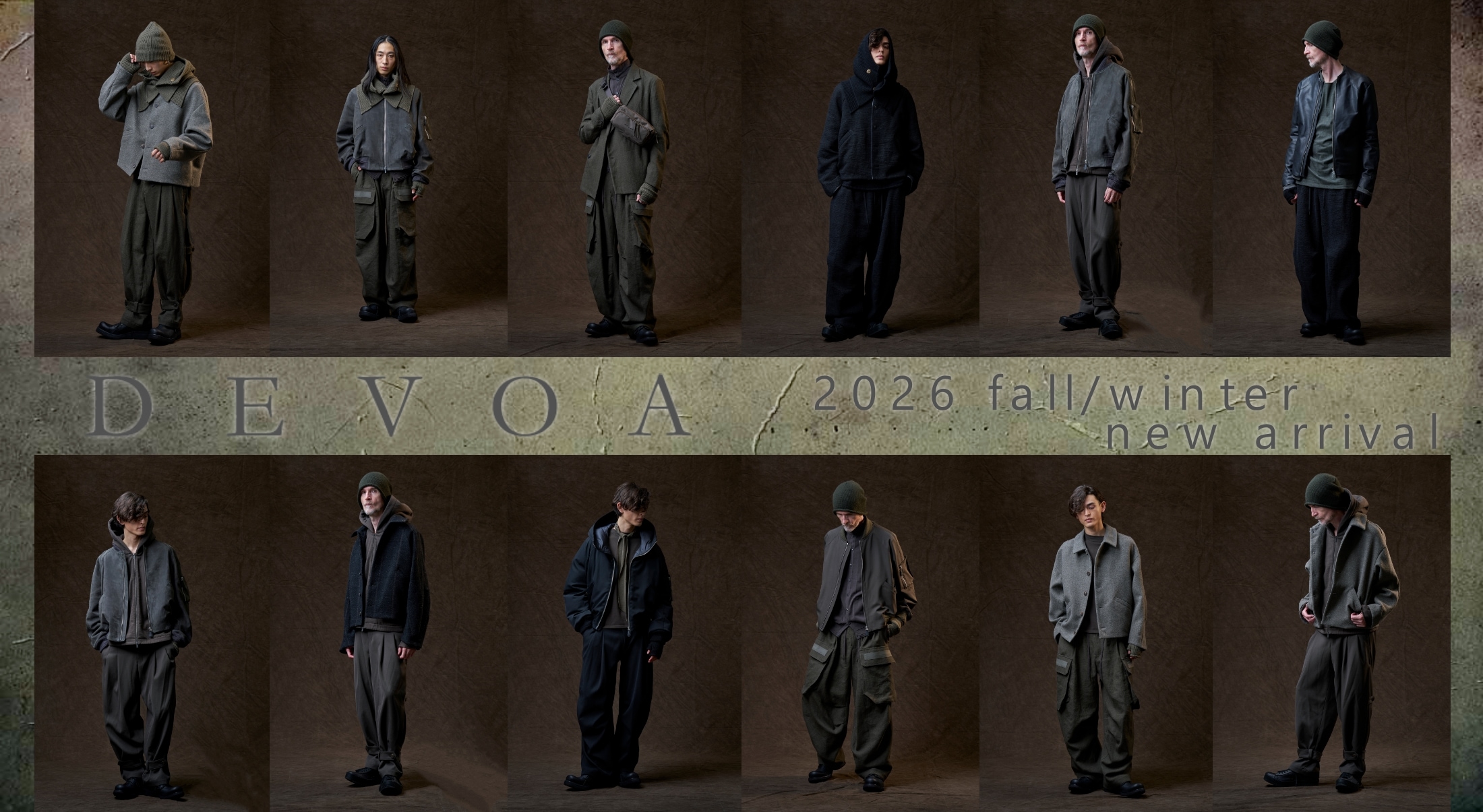 DEVOA 2026FALL-WINTER collection(通常時)